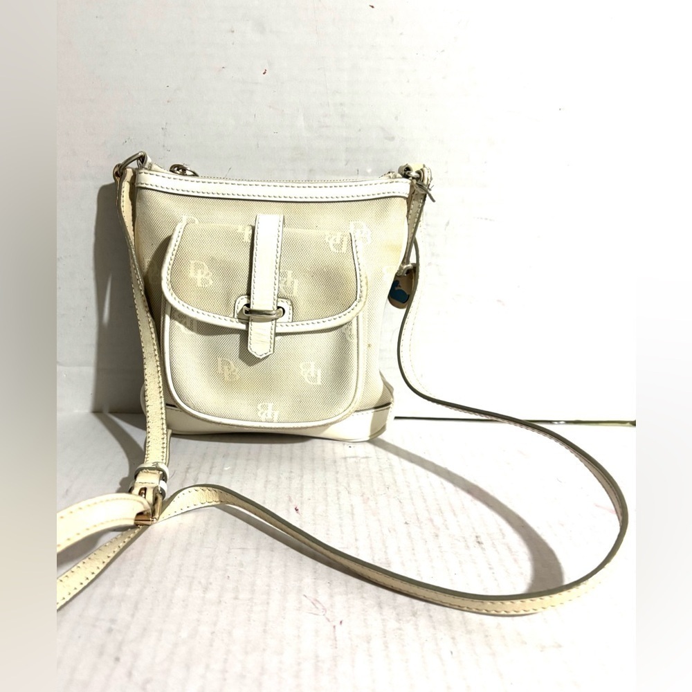 Dooney & Bourke Cream Crossbody Bag
